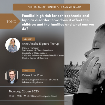 9th IACAPAP Lunch &amp; Learn Webinar